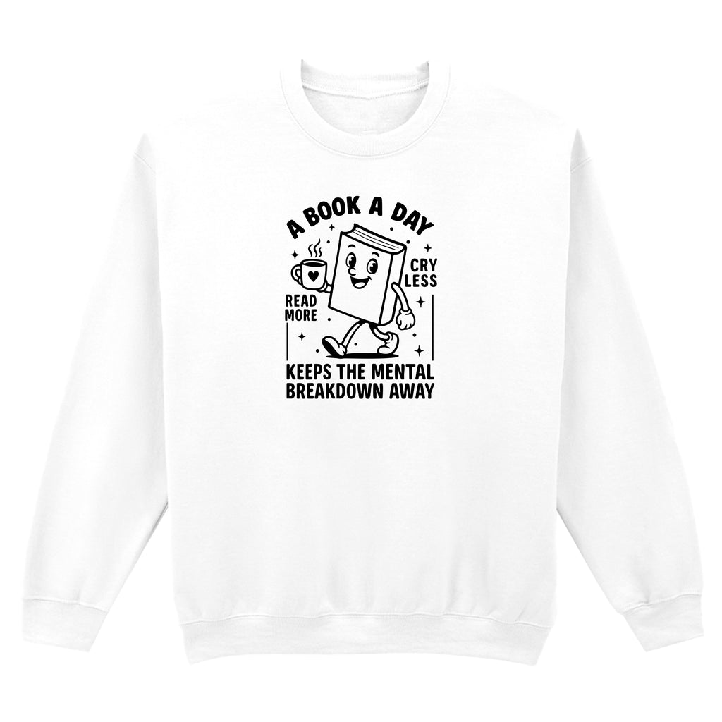 A BOOK A DAY SWEATSHIRT