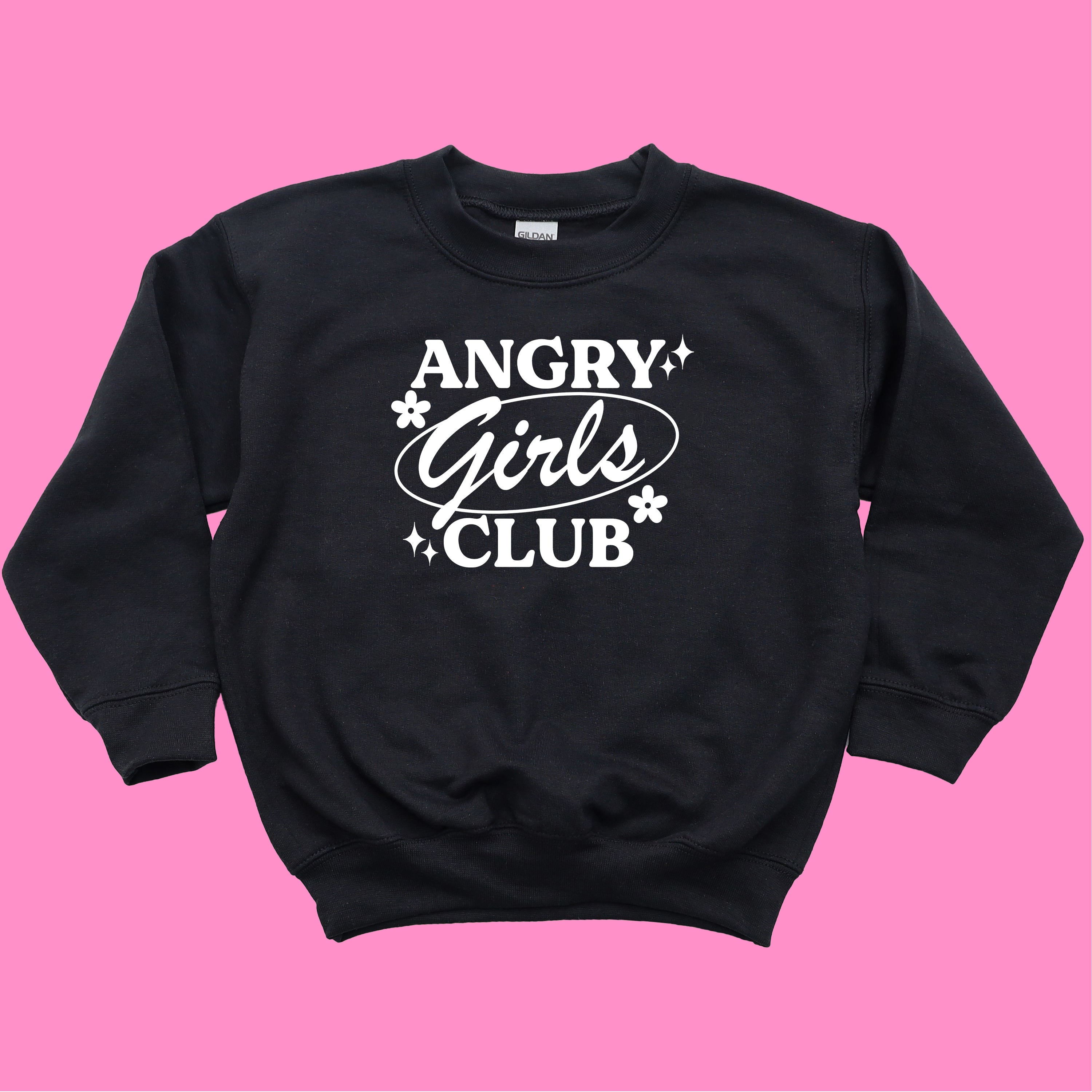 ANGRY GIRLS CLUB KIDS SWEATSHIRT