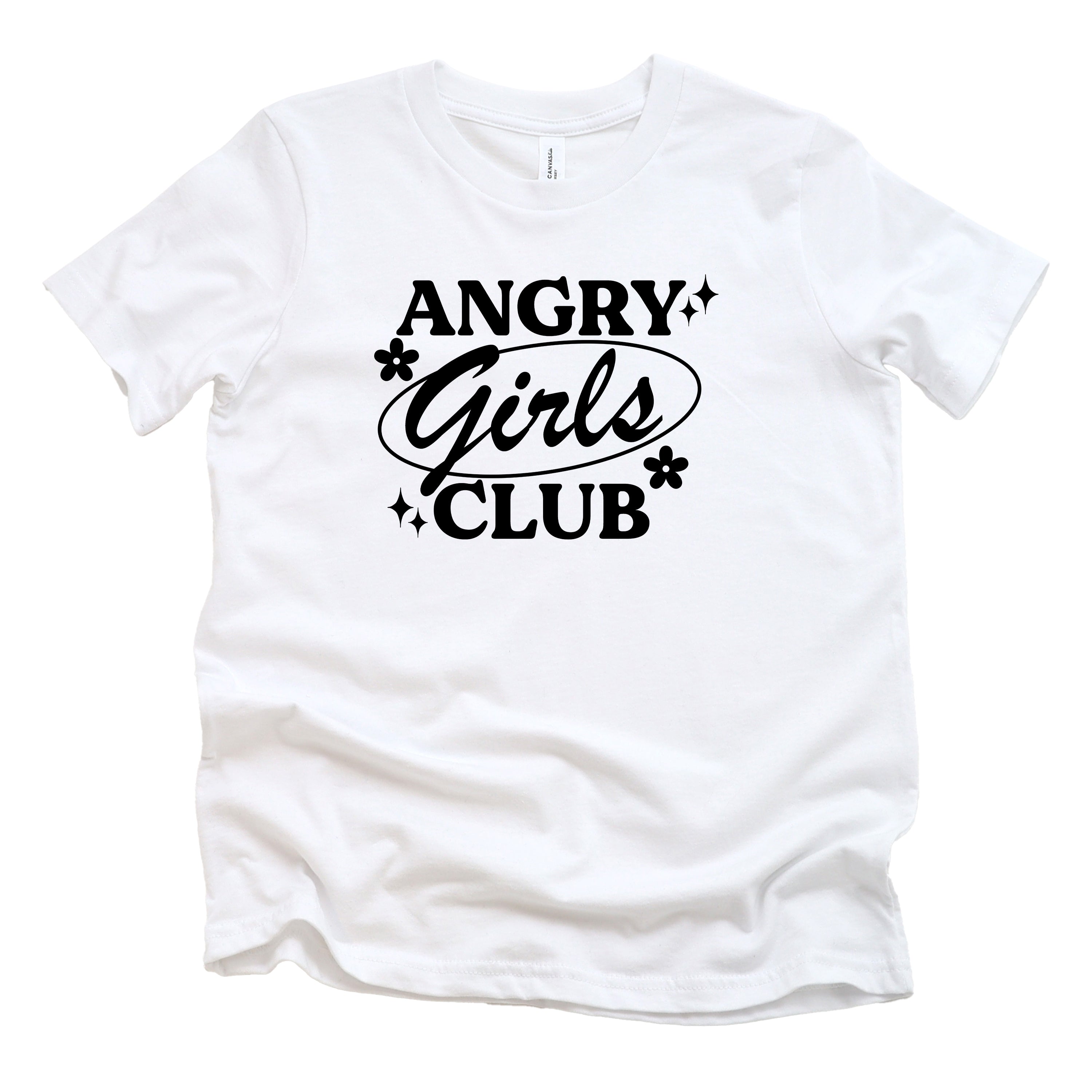 ANGRY GIRLS CLUB KIDS T-SHIRT