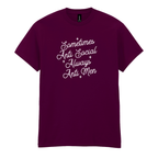 SOMETIMES ANTI SOCIAL ALWAYS ANTI MEN T-SHIRT