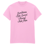 SOMETIMES ANTI SOCIAL ALWAYS ANTI MEN T-SHIRT