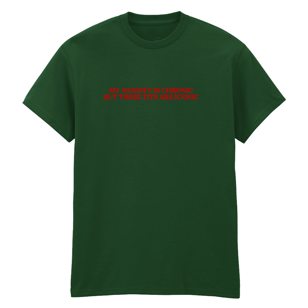 ANXIETY CHRONIC TITS ICONIC T-SHIRT