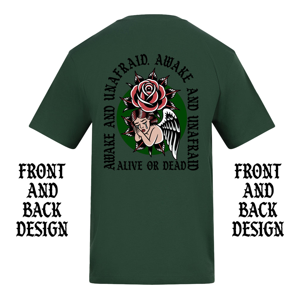 FAMOUS LAST WORDS FRONT AND BACK T-SHIRT