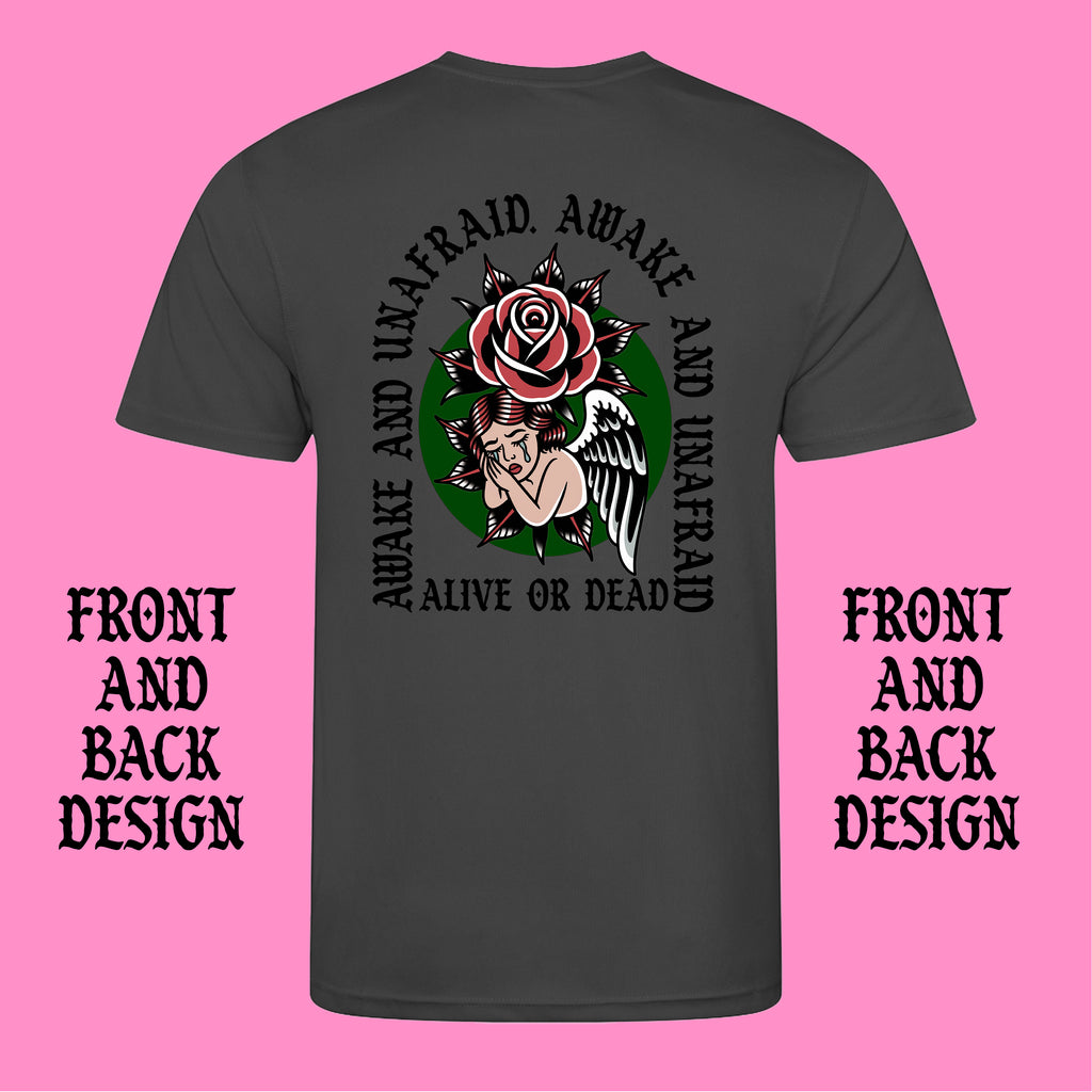 FAMOUS LAST WORDS FRONT AND BACK T-SHIRT