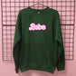 CUSTOM BARBIE WORD SWEATSHIRT