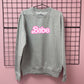 CUSTOM BARBIE WORD SWEATSHIRT