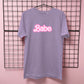 CUSTOM BARBIE WORD T-SHIRT