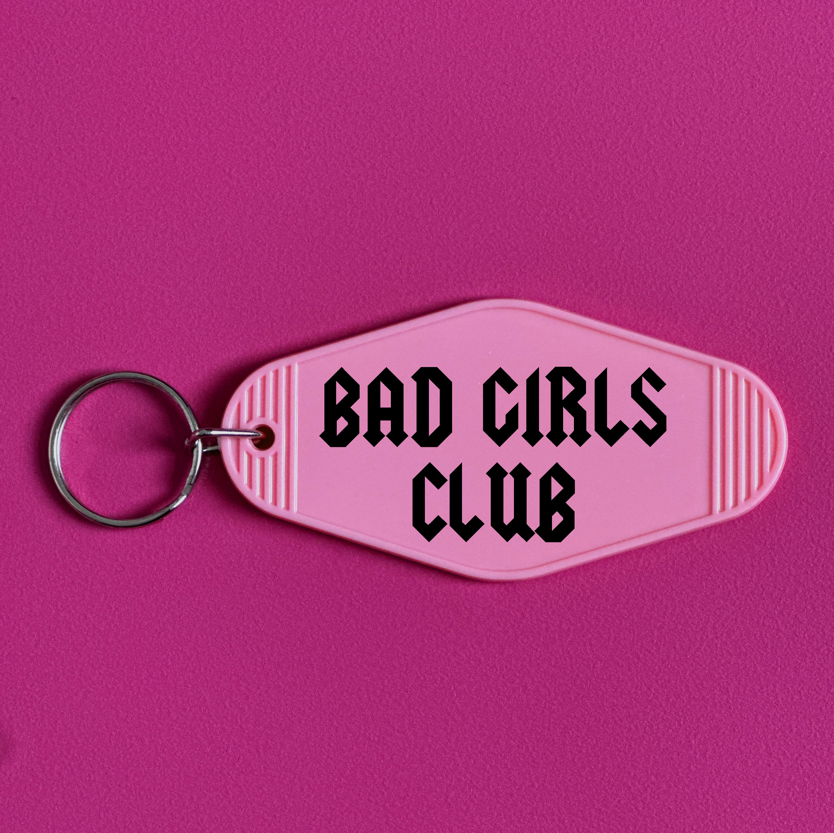 BAD GIRLS CLUB KEYRING