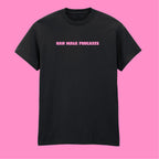 BAN MALE PODCASTS T-SHIRT
