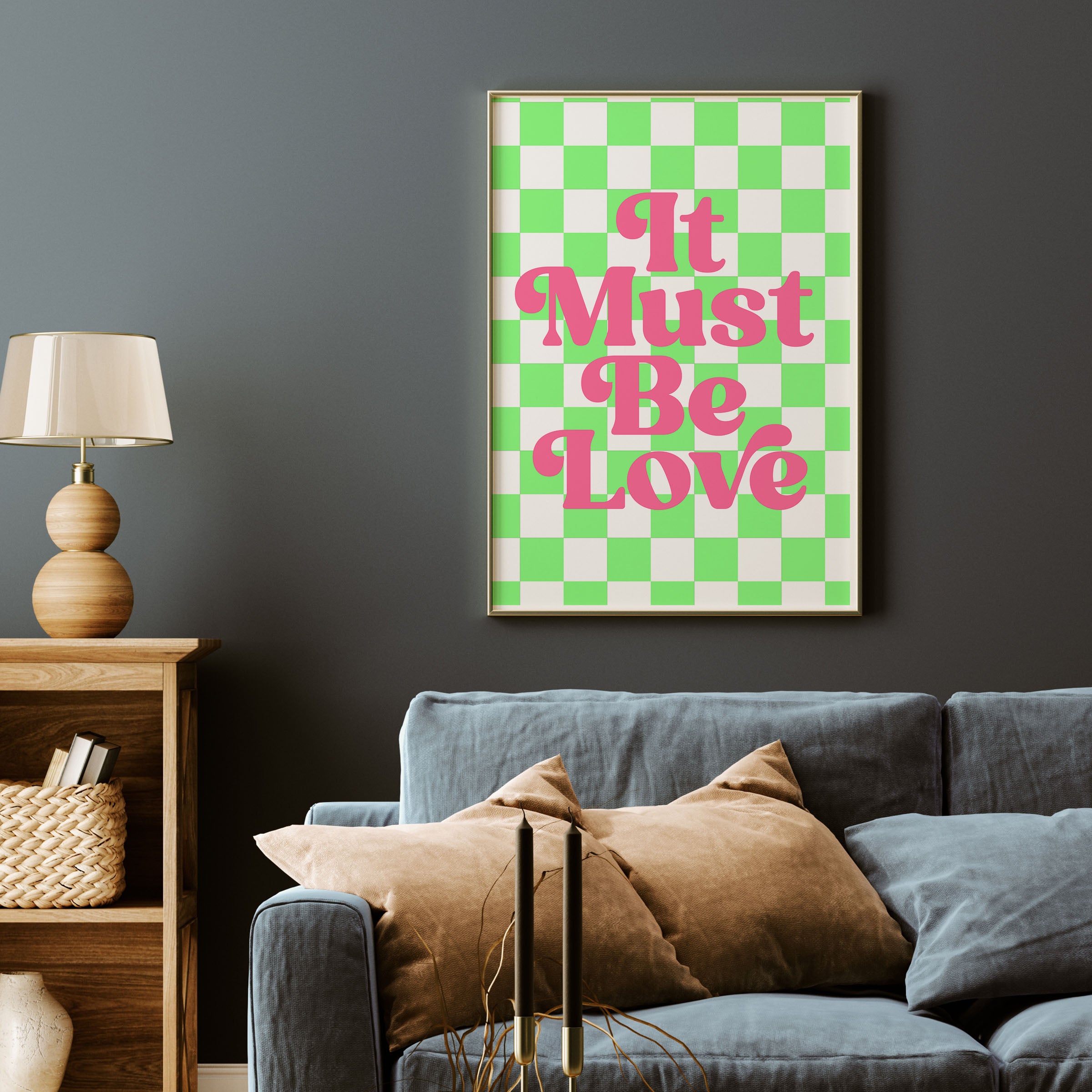 IT MUST BE LOVE PRINT