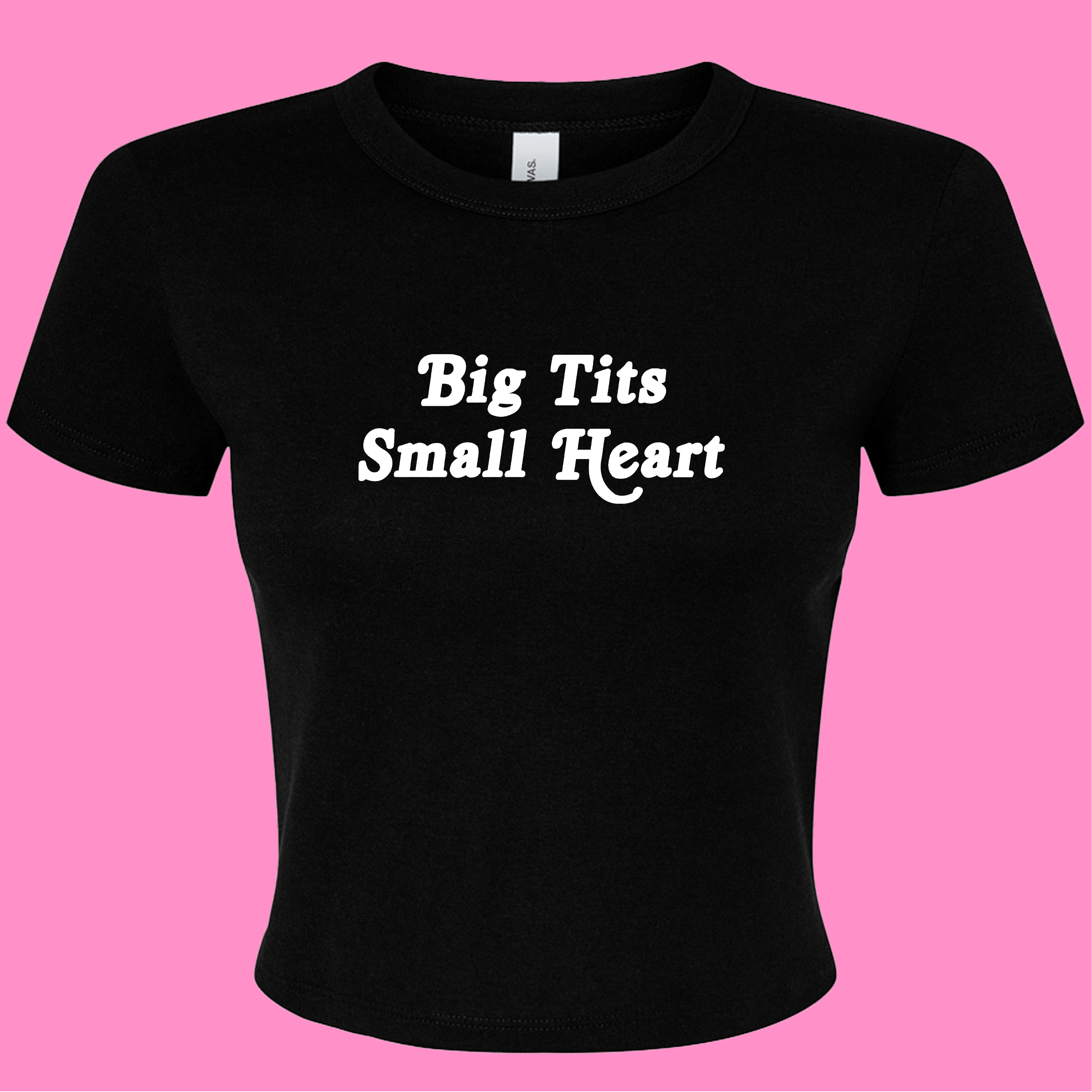 BIG TITS SMALL HEART BABY T-SHIRT