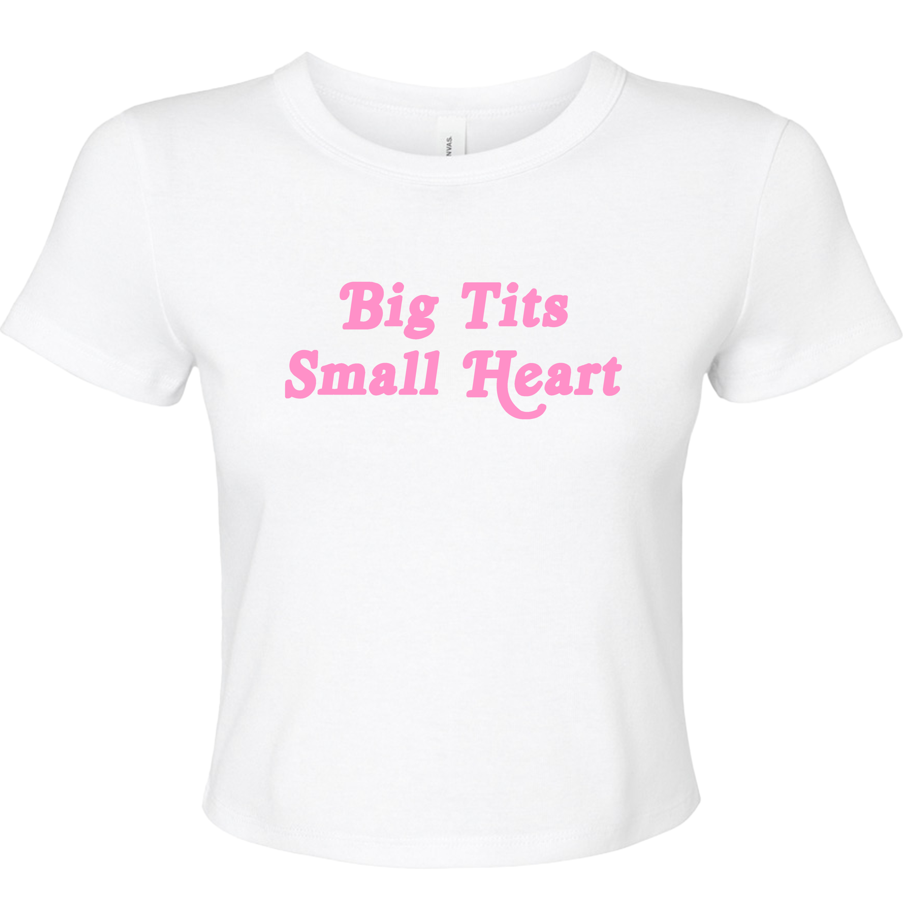 BIG TITS SMALL HEART BABY T-SHIRT