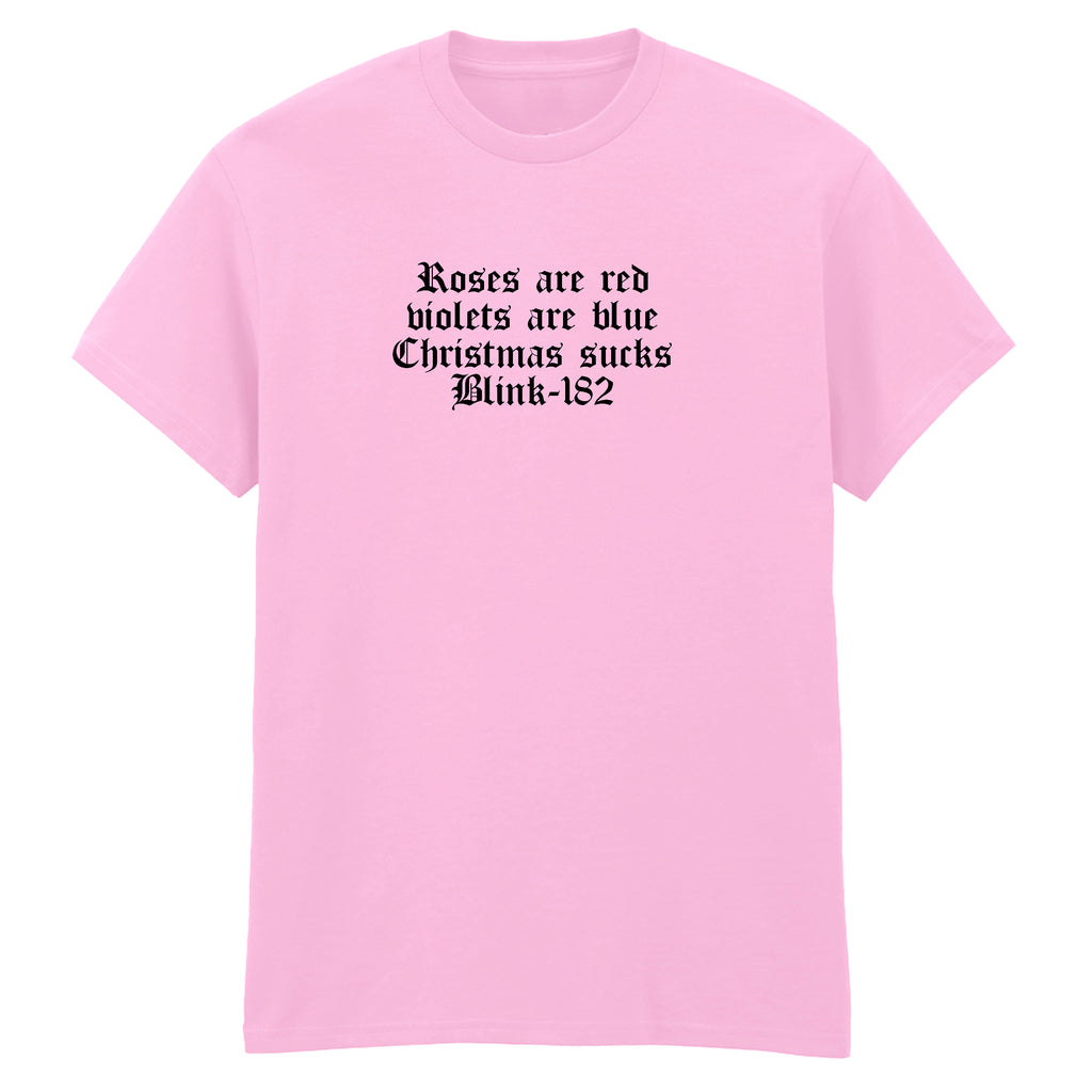 CHRISTMAS SUCKS BLINK-182 T-SHIRT