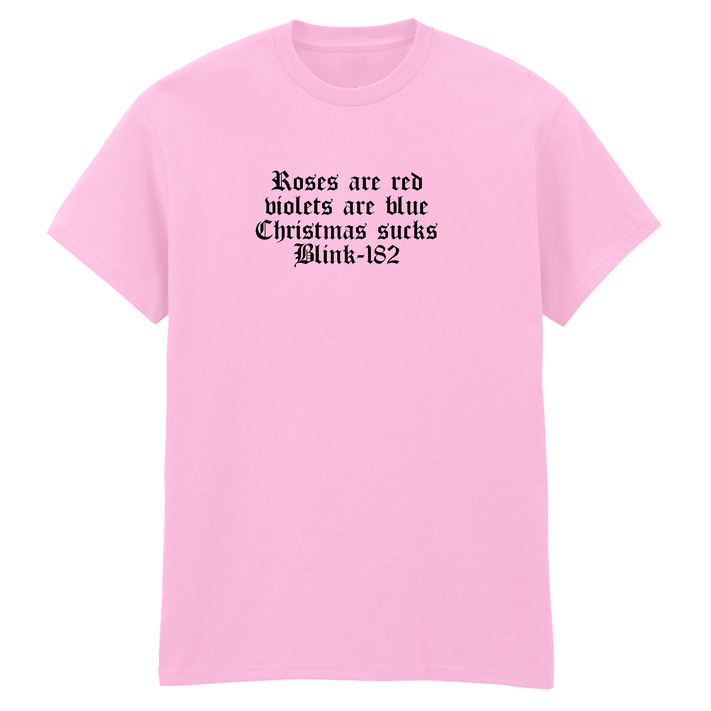 CHRISTMAS SUCKS BLINK-182 T-SHIRT