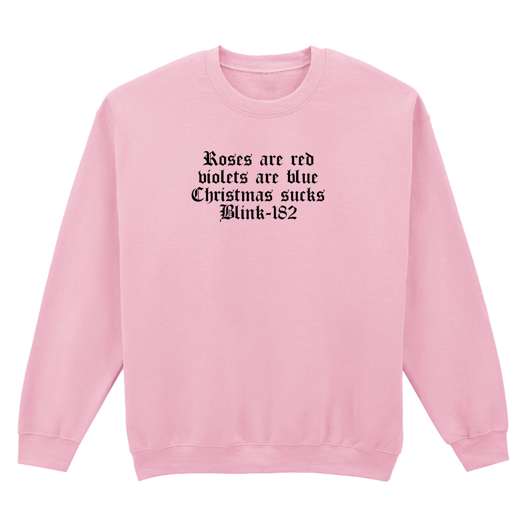 CHRISTMAS SUCKS BLINK 182 SWEATSHIRT