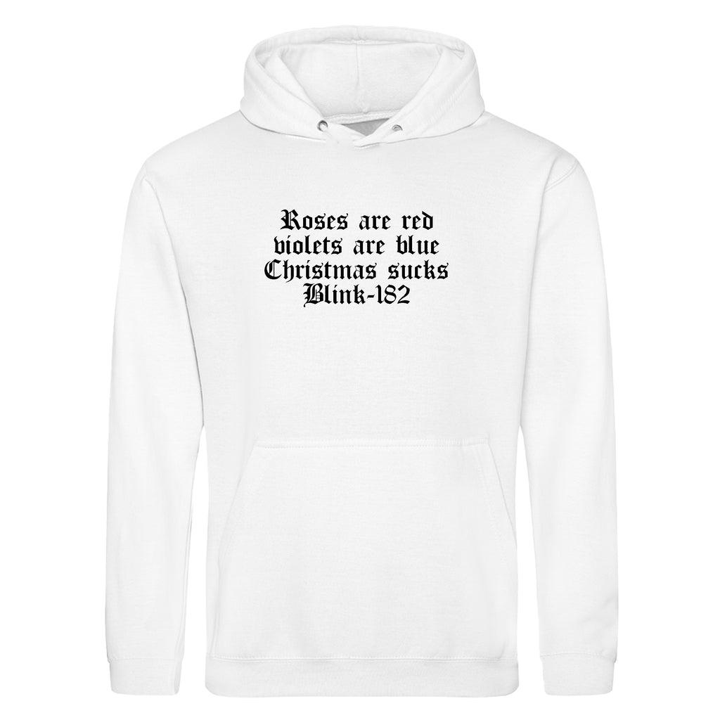 CHRISTMAS SUCKS BLINK 182 HOODIE