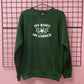 MY BODY MY CHOICE FLOWER SWEATSHIRT