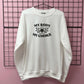 MY BODY MY CHOICE FLOWER SWEATSHIRT