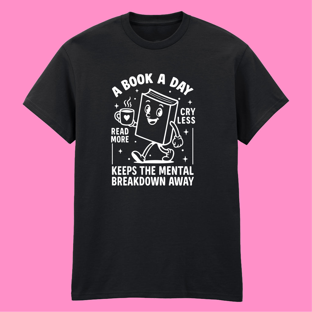 A BOOK A DAY T-SHIRT