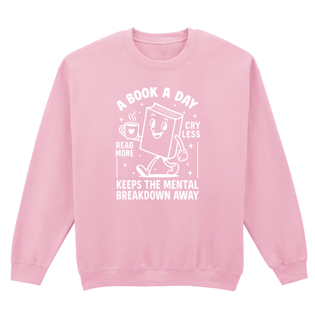A BOOK A DAY SWEATSHIRT
