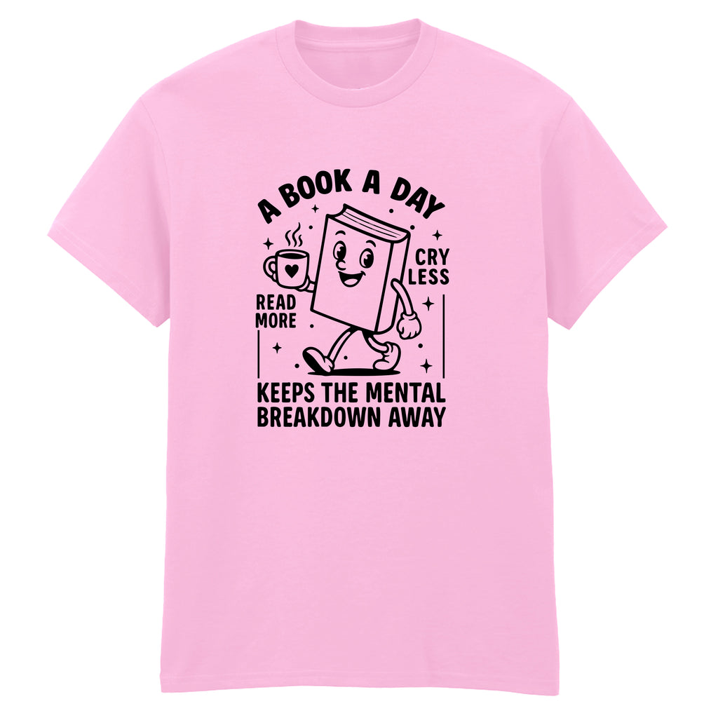 A BOOK A DAY T-SHIRT
