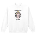 BORN TO BE WILD TATTOO SWEATSHIRT