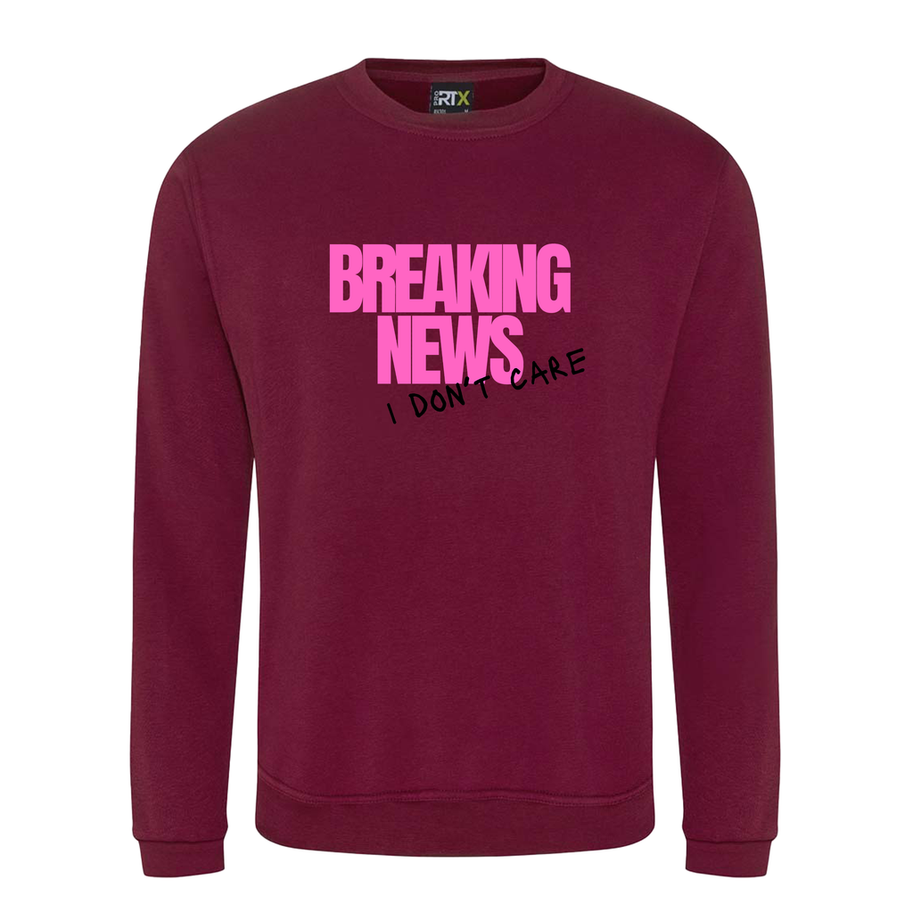 BREAKING NEWS SWEATSHIRT