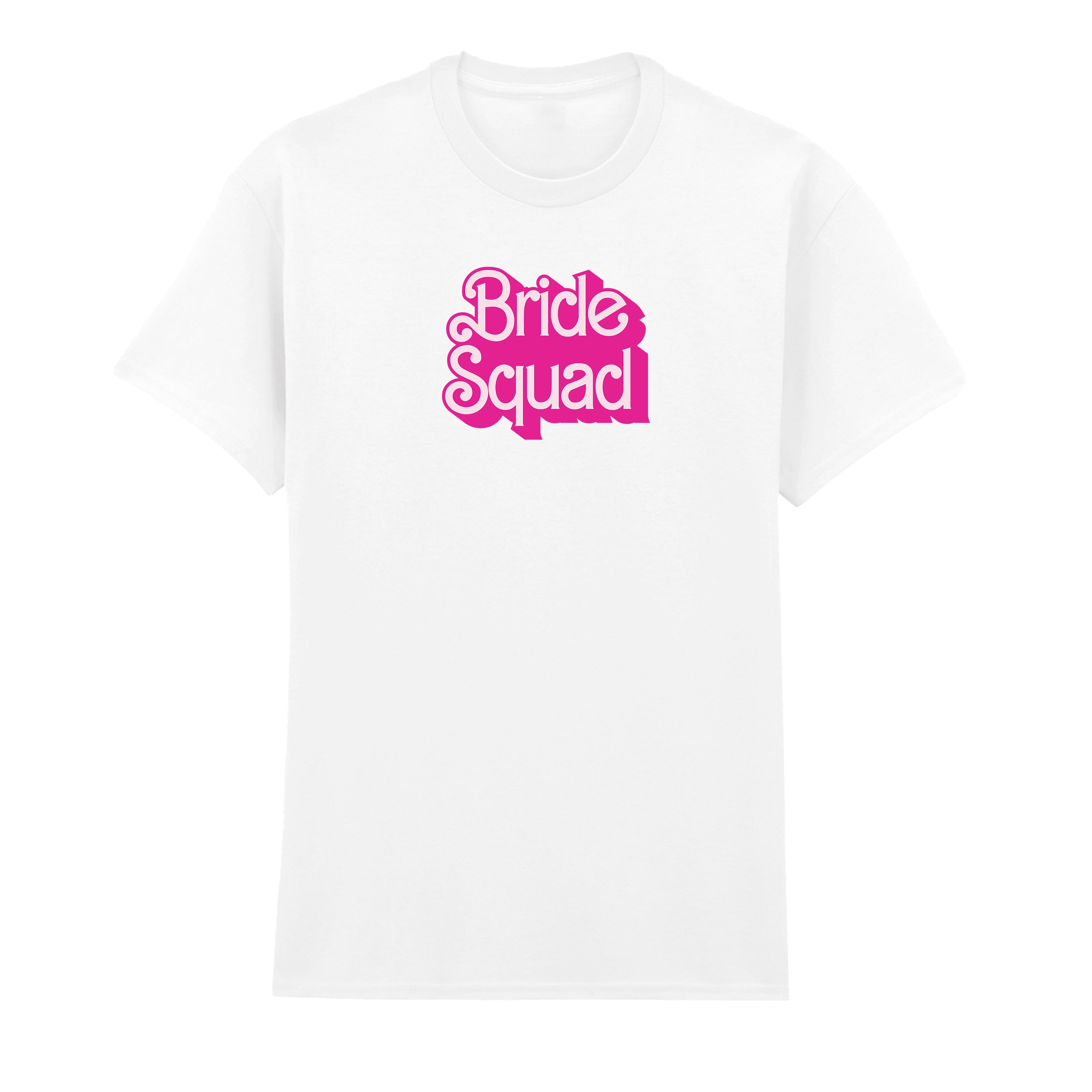 BRIDE SQUAD PINK T-SHIRT
