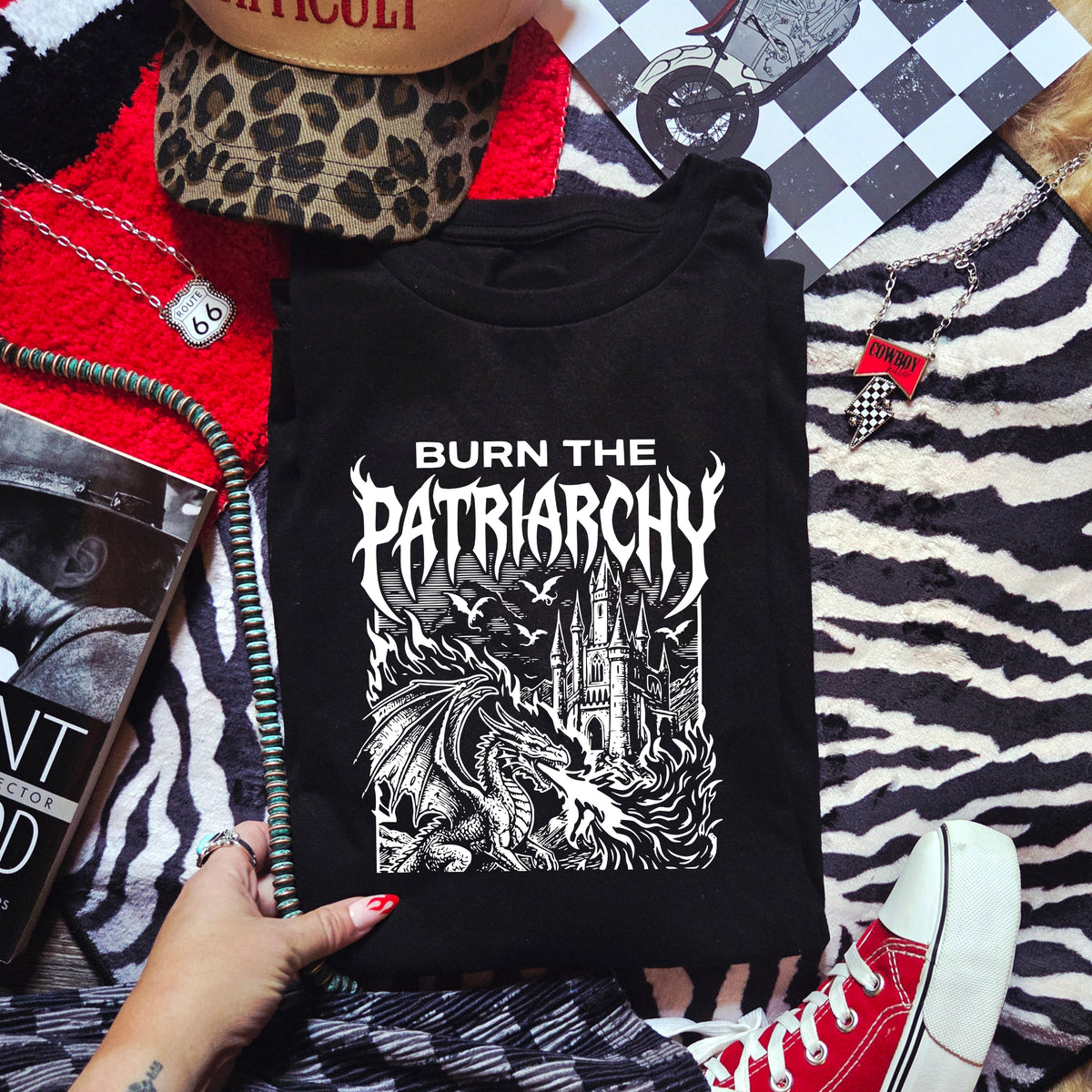 BURN THE PATRIARCHY T-SHIRT