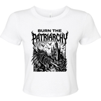 BURN THE PATRIARCHY BABY T-SHIRT