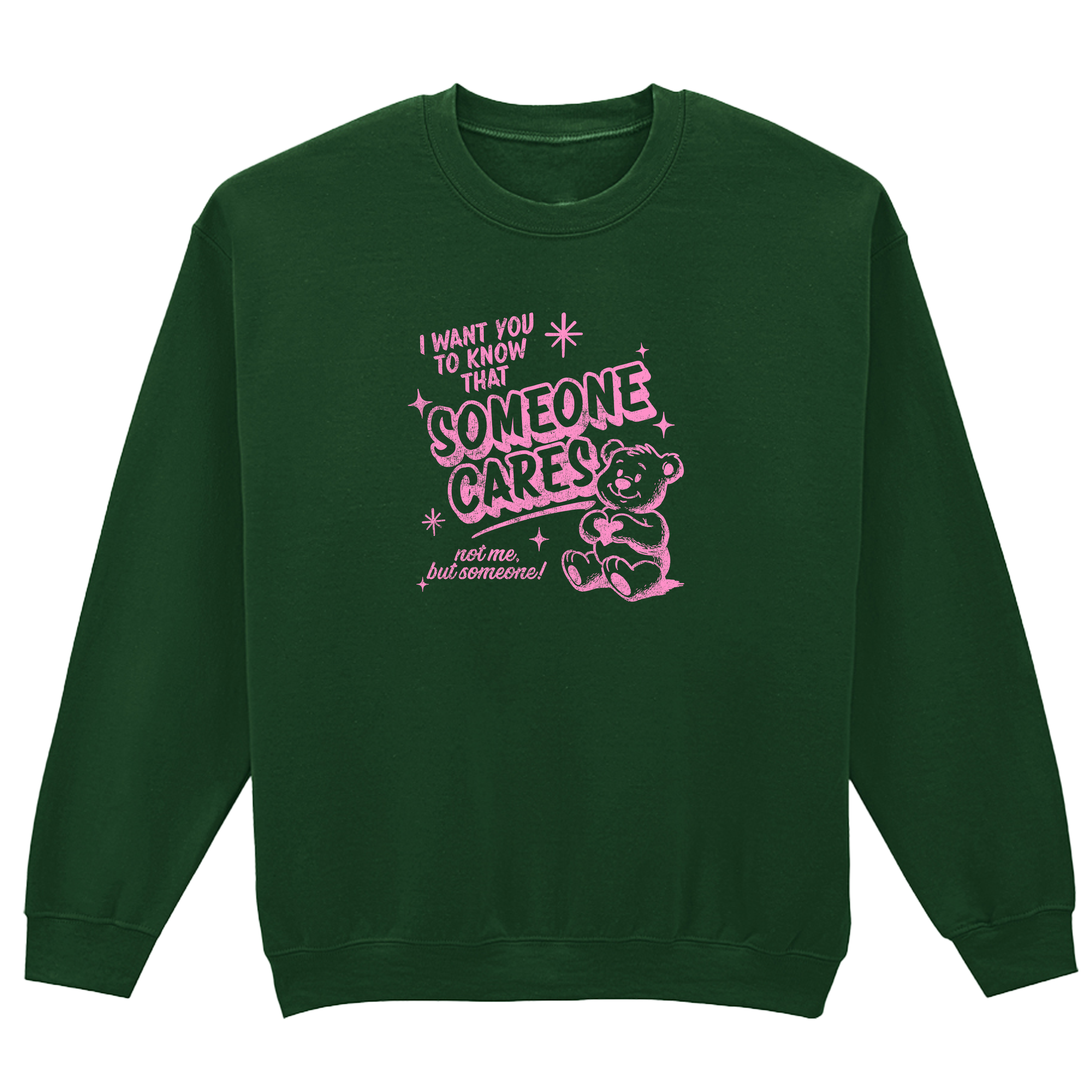 SOMEONE CARES TEDDY SWEATSHIRT