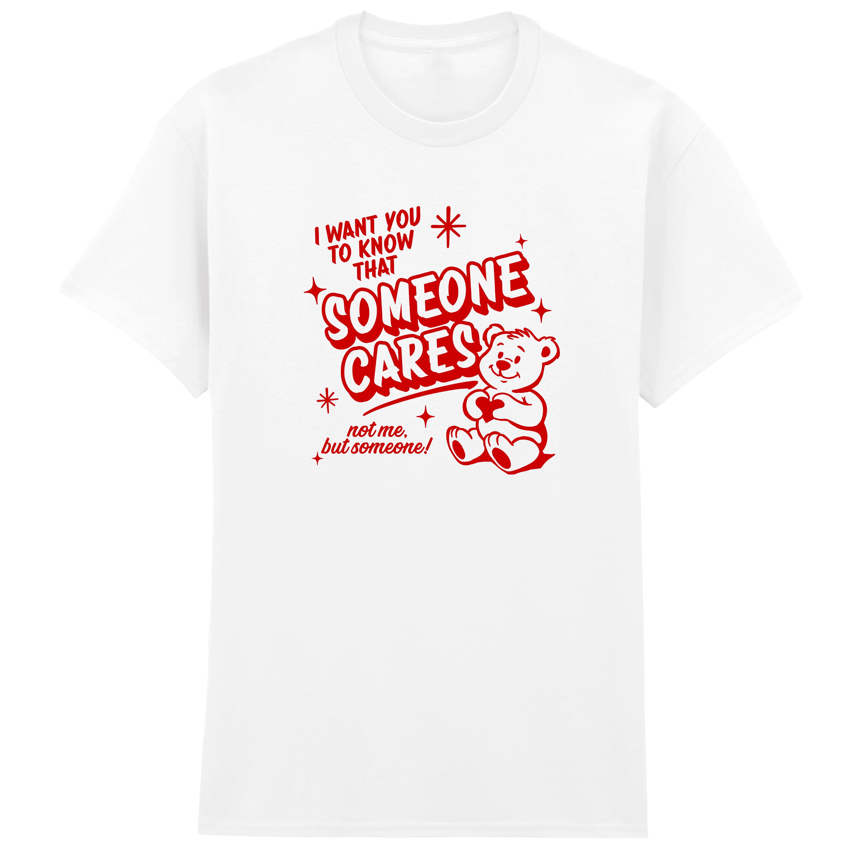 SOMEONE CARES TEDDY T-SHIRT
