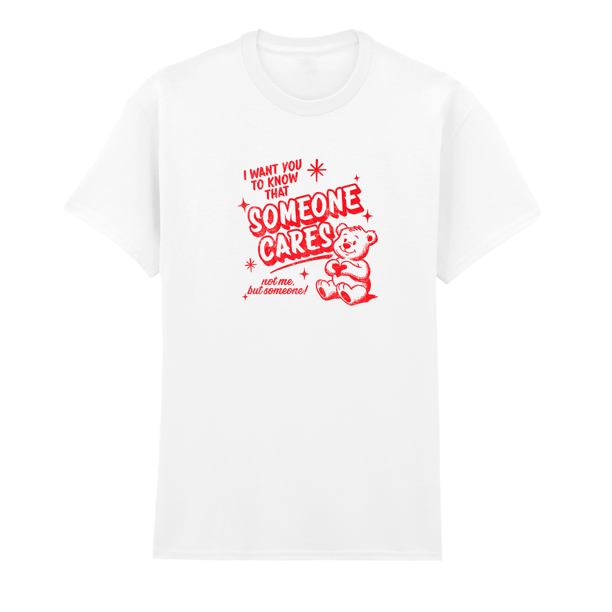 SOMEONE CARES TEDDY T-SHIRT