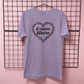 CUSTOM CHAIN HEART T-SHIRT