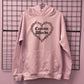 CUSTOM CHAIN HEART HOODIE