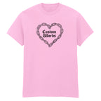 CUSTOM CHAIN HEART T-SHIRT