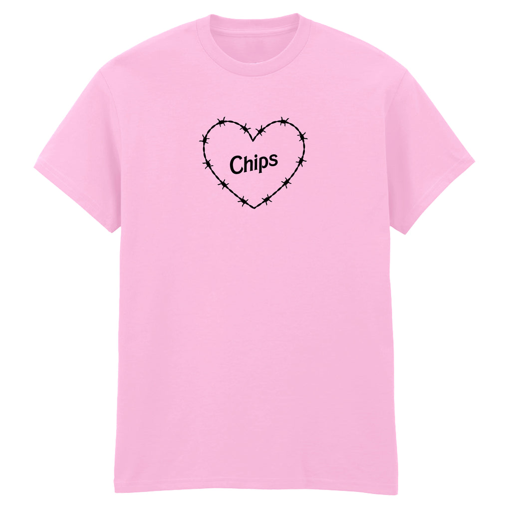 CHIPS BARBED HEART T-SHIRT