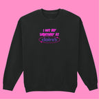 I GOT MY LOBOTOMY AT CLAIRE'S SWEATSHIRT