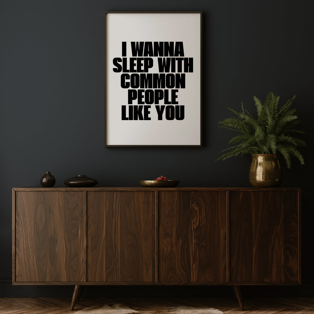 COMMON PEOPLE PRINT