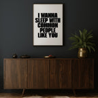 COMMON PEOPLE PRINT