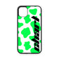 PERSONALISED COW PRINT NAME RUBBER PHONE CASE