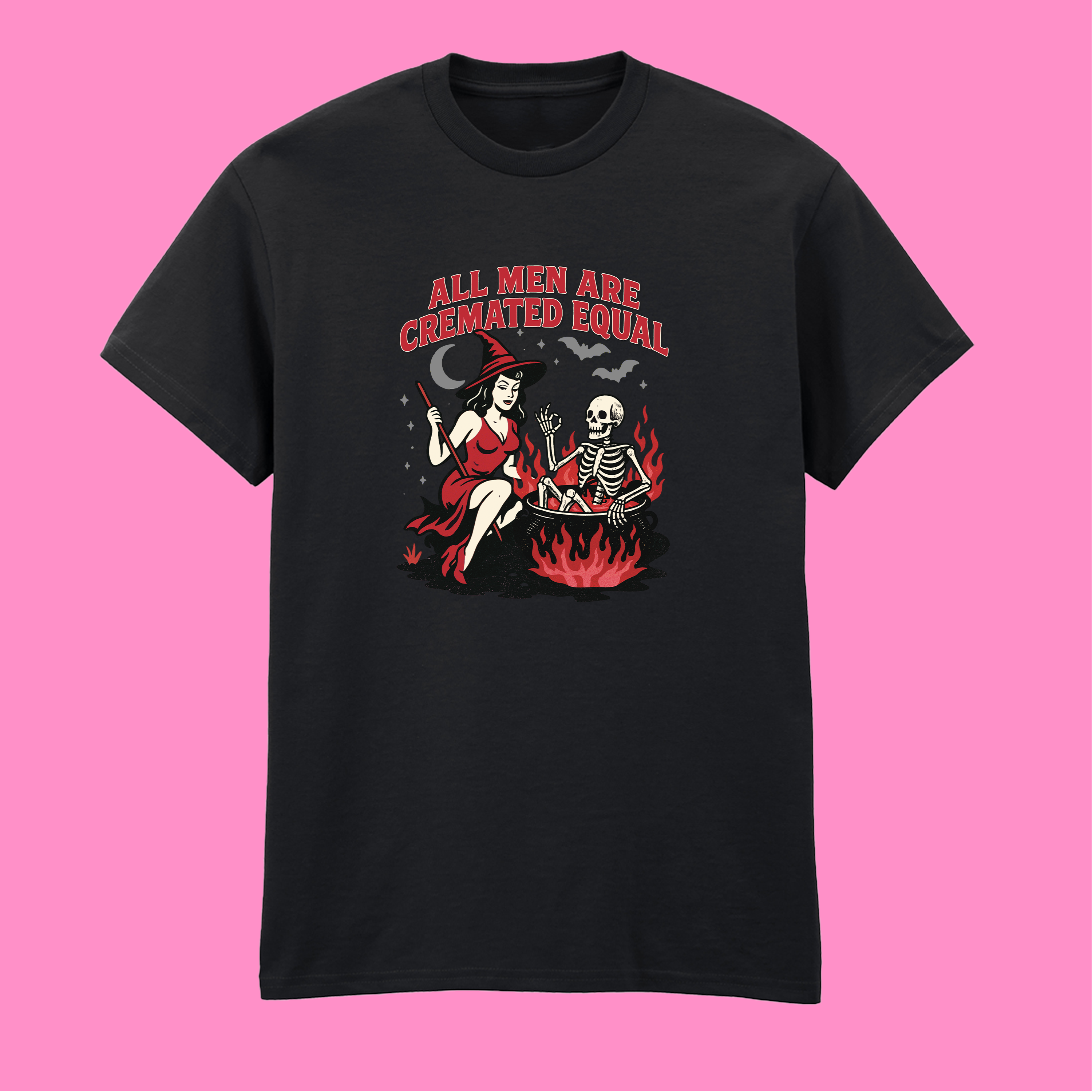 ALL MEN ARE CREMATED EQUAL T-SHIRT