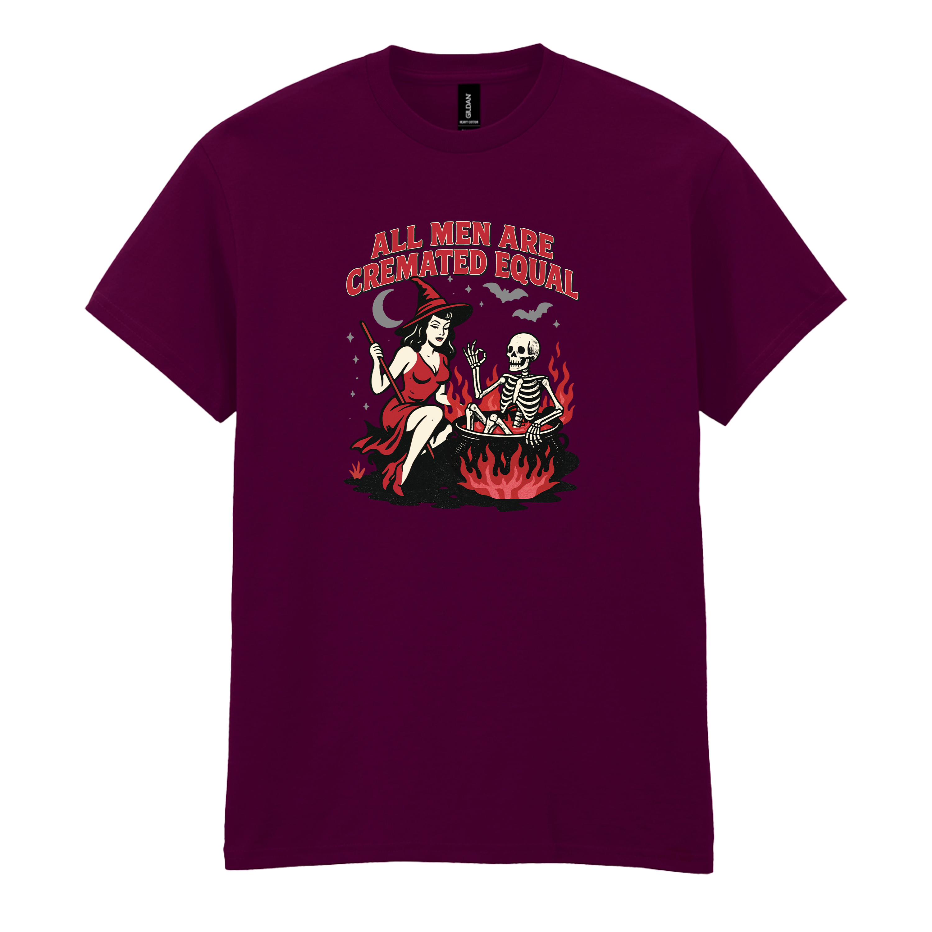 ALL MEN ARE CREMATED EQUAL T-SHIRT