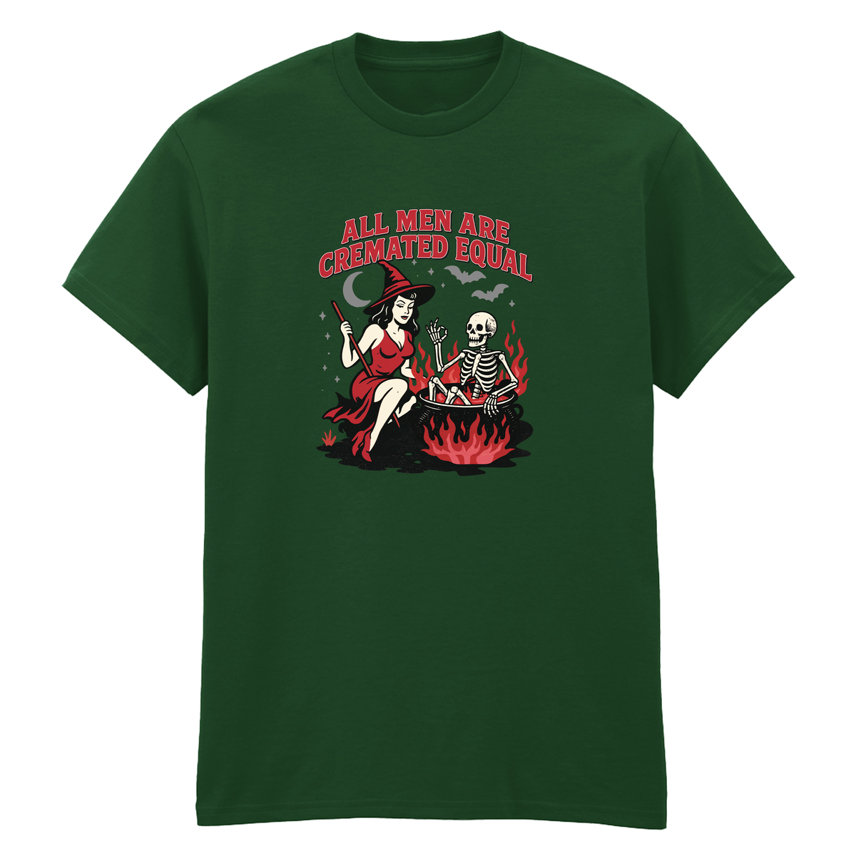 ALL MEN ARE CREMATED EQUAL T-SHIRT