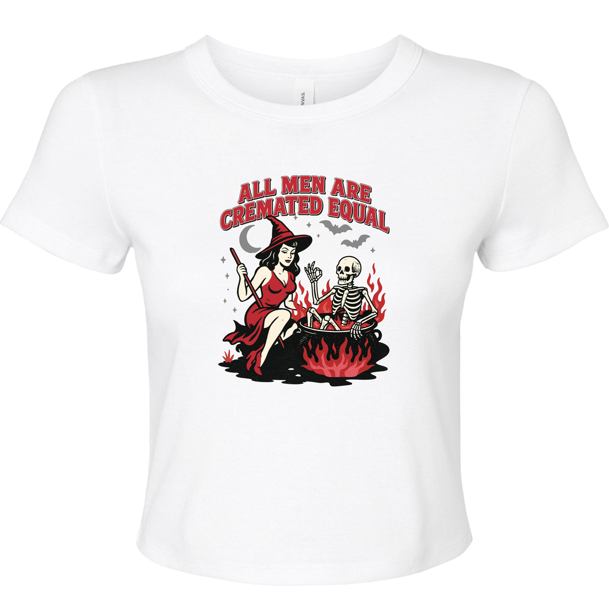 ALL MEN ARE CREMATED EQUAL BABY T-SHIRT