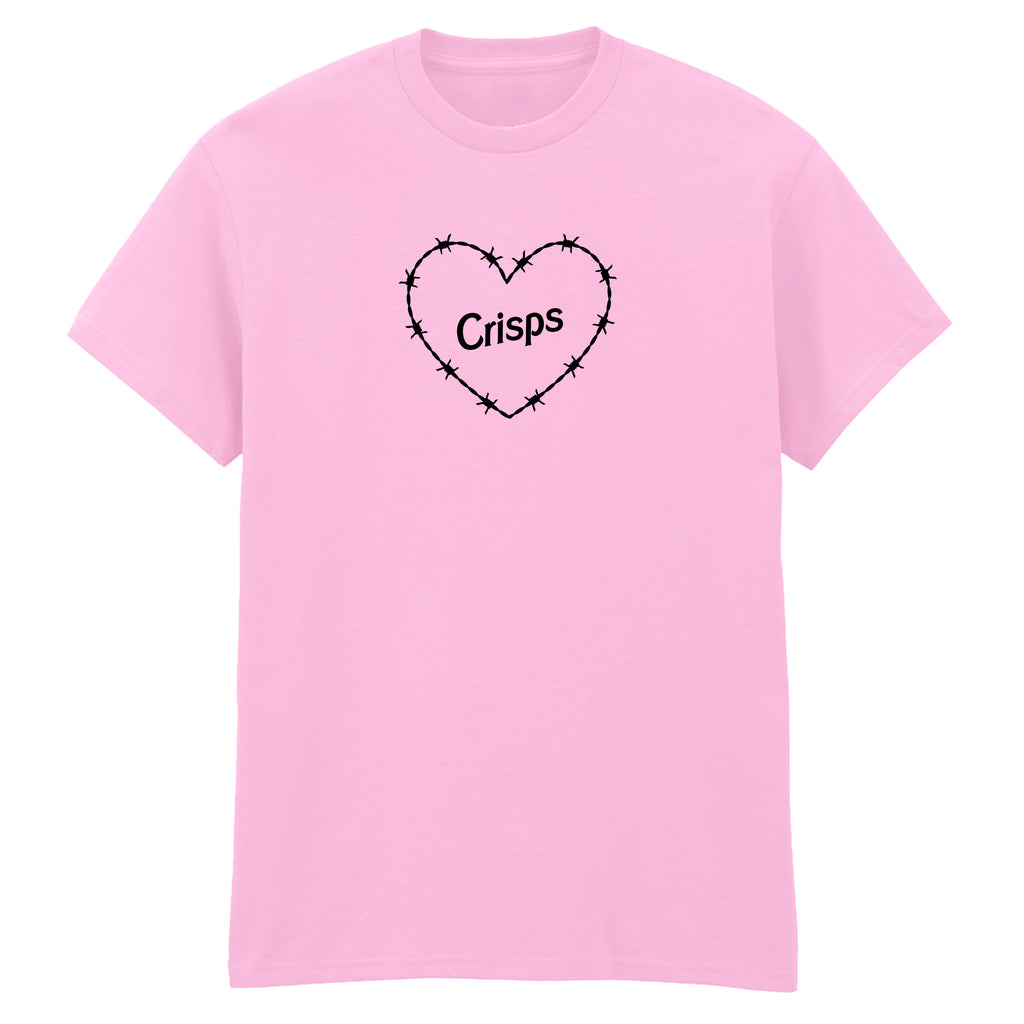 CRISPS BARBED HEART T-SHIRT