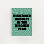 MARDY BUM CUDDLES PRINT