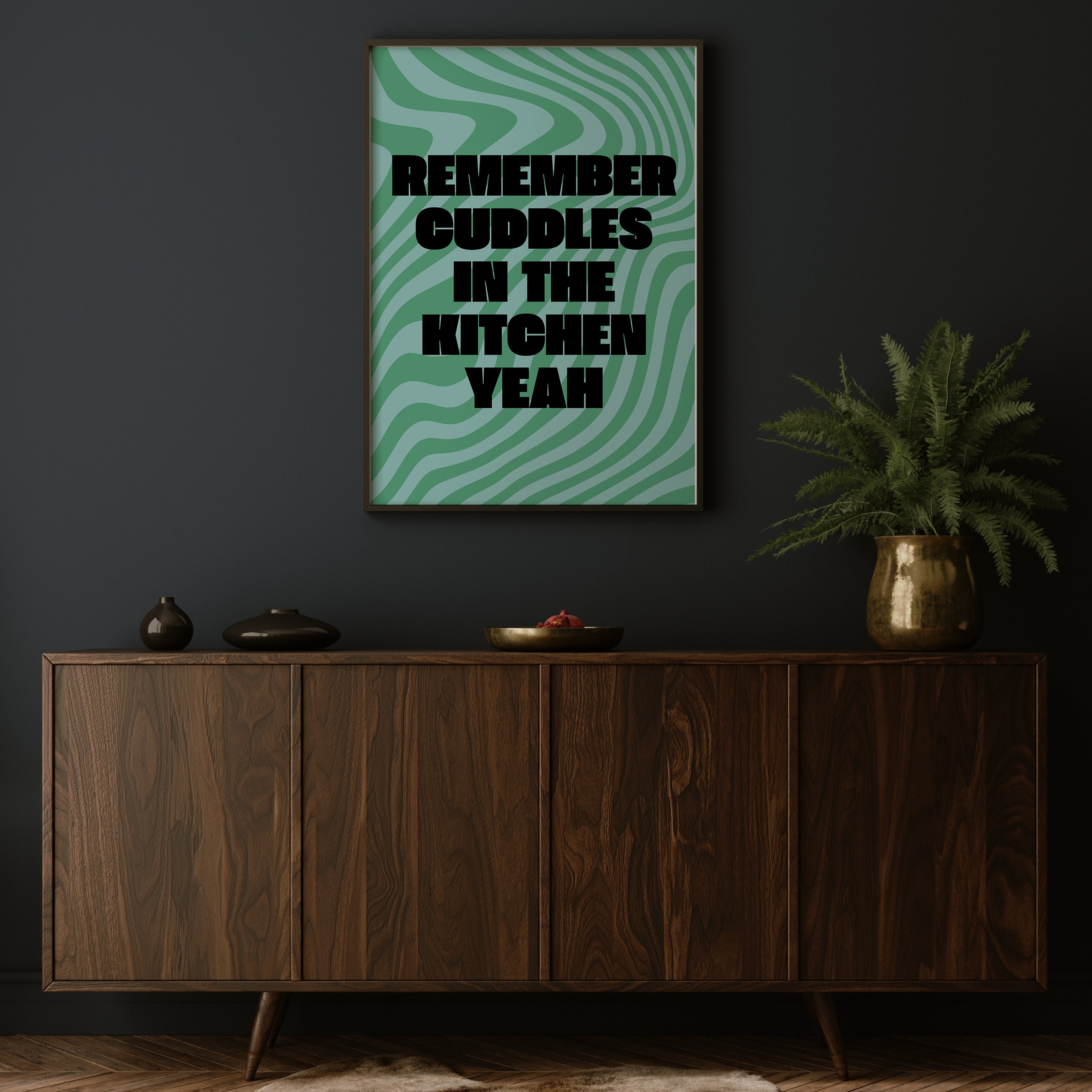 MARDY BUM CUDDLES PRINT