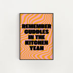 MARDY BUM CUDDLES PRINT