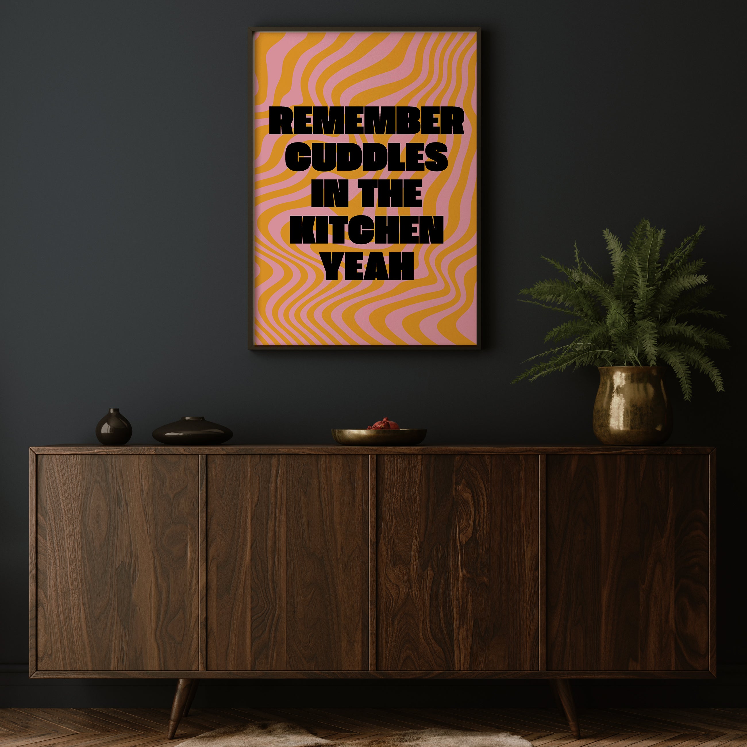 MARDY BUM CUDDLES PRINT